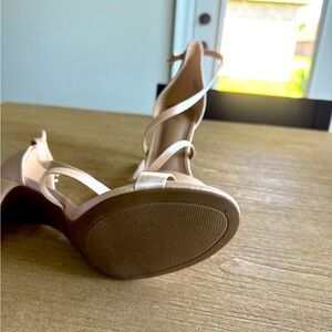 Champagne Satin heels